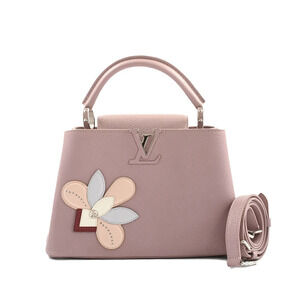 Louis Vuitton Capucines Handbag Pink